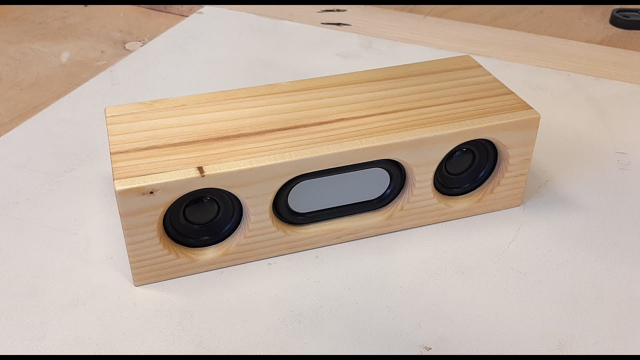 Ahşap Bluetooth Hoparlör Yapımı. Wooden Bluetooth Speaker Making. DIY Wooden Bluetooth Speaker
