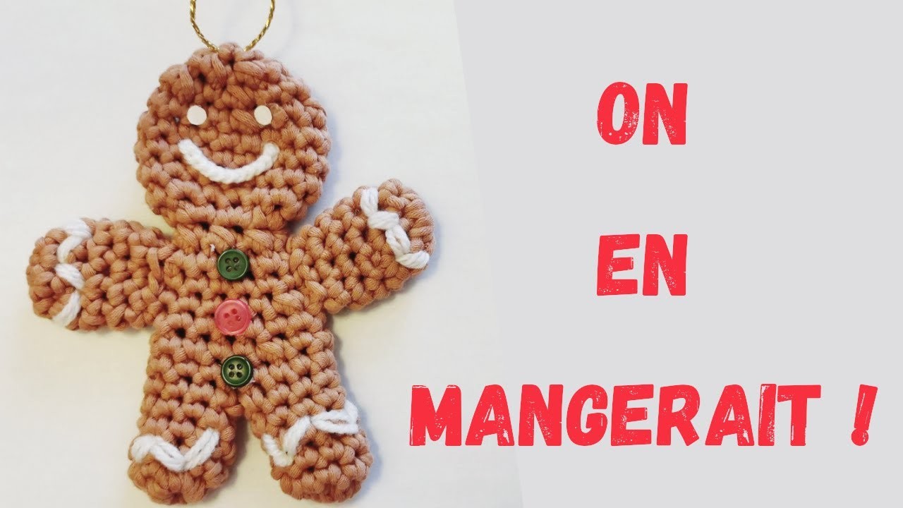 Comment faire un Bonhomme en Pain d'épices au crochet