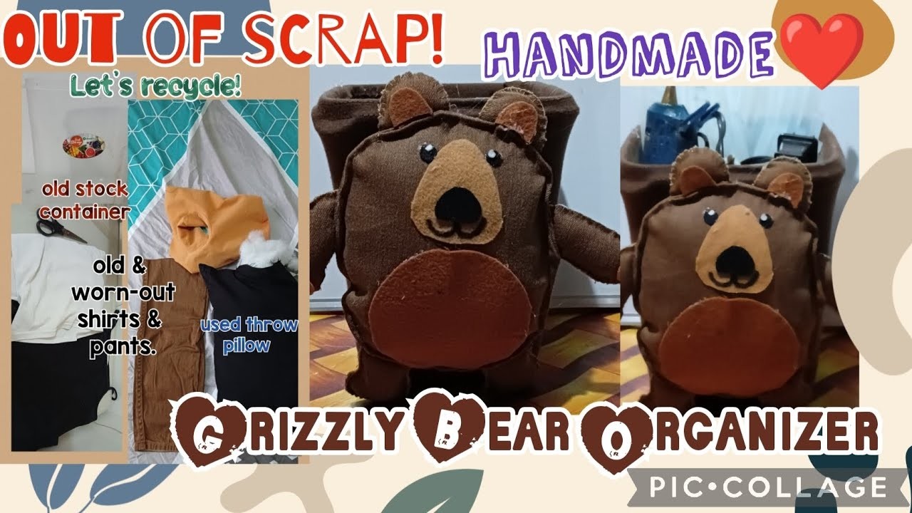 DIY Bear Organizer of Noah'sArT by Jhan Y.