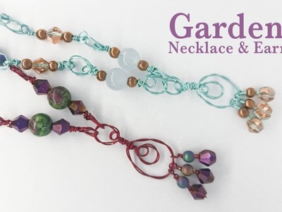 Easy Wire Beaded Necklace Tutorial for Beginners