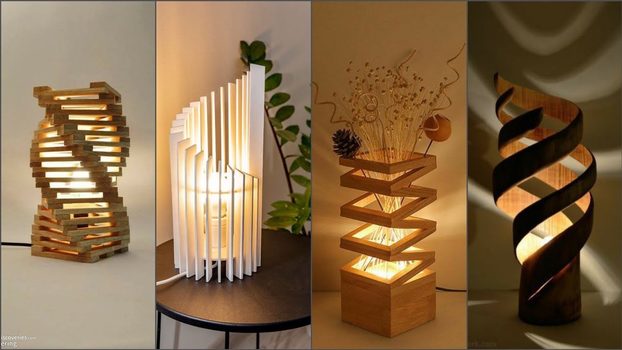 How To Decorate A Wooden Table Lamp Ideas ||How To Decorate A Room With Fairy Lights
