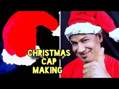 How to make Christmas cap | Knitting simplest & Easiest Santa cap For Beginners too