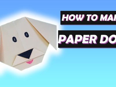 How To Make Origami Dog (Easy Paper Dog) #origami