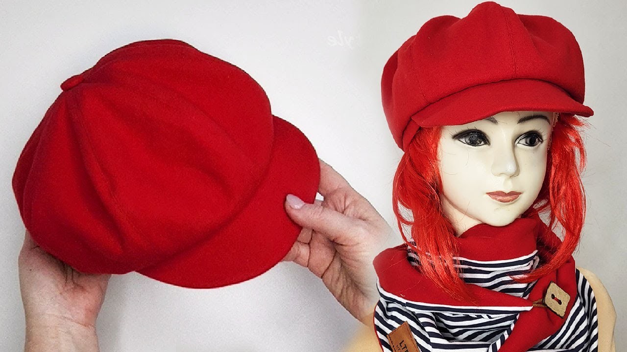 ✅????How to sew a woman's beret with a visor. sewing tips and tricks