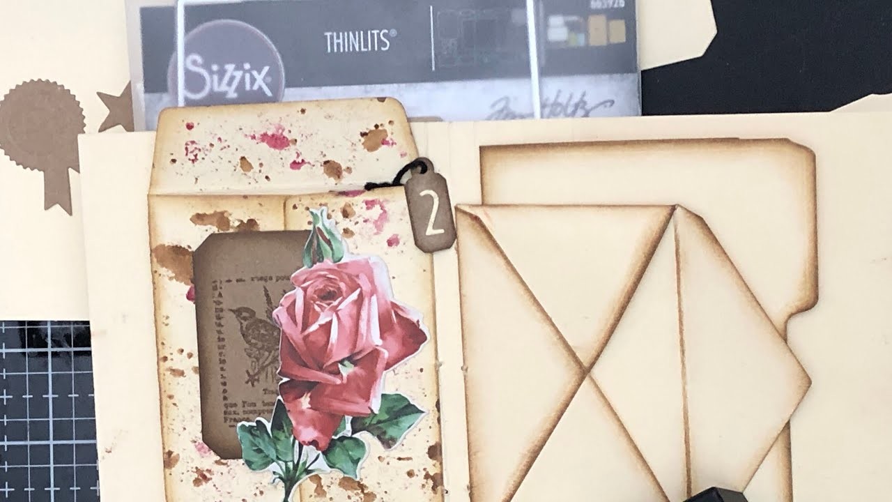 HOW TO: Use Tim Holtz Chapter 3 - No.1