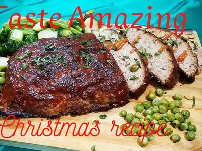 Impressive taste homemade Christmas Meatloaf recipe|Ep132|Margs Food Diaries