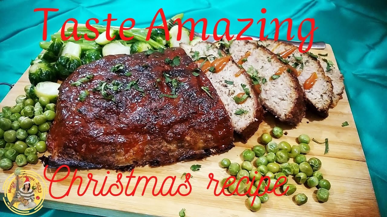 Impressive taste homemade Christmas Meatloaf recipe|Ep132|Margs Food Diaries