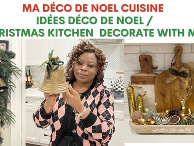 Ma DÉCO DE NOEL CUISINE.Idées déco de Noel. Christmas kitchen decorate with me. coffee bar
