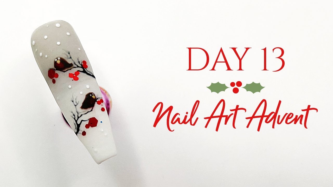 NAIL ART ADVENT | DAY 13 | Collab with Natalie Mugridge & Chronically Creative Nails!