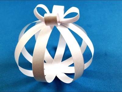 Origami Christmas Ornaments Crafting Balls