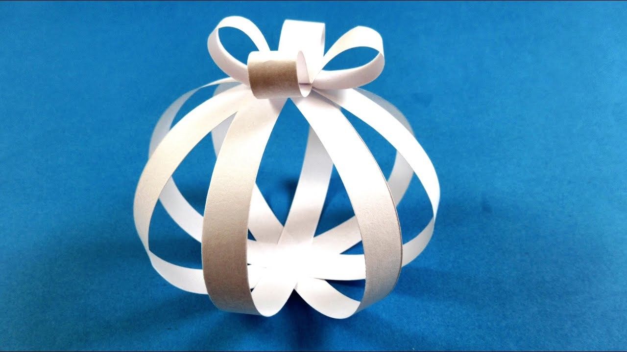 Origami Christmas Ornaments Crafting Balls