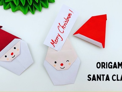 Origami Paper Santa Claus | DIY Christmas Gift Ideas | How To Make  Origami Paper Envelope