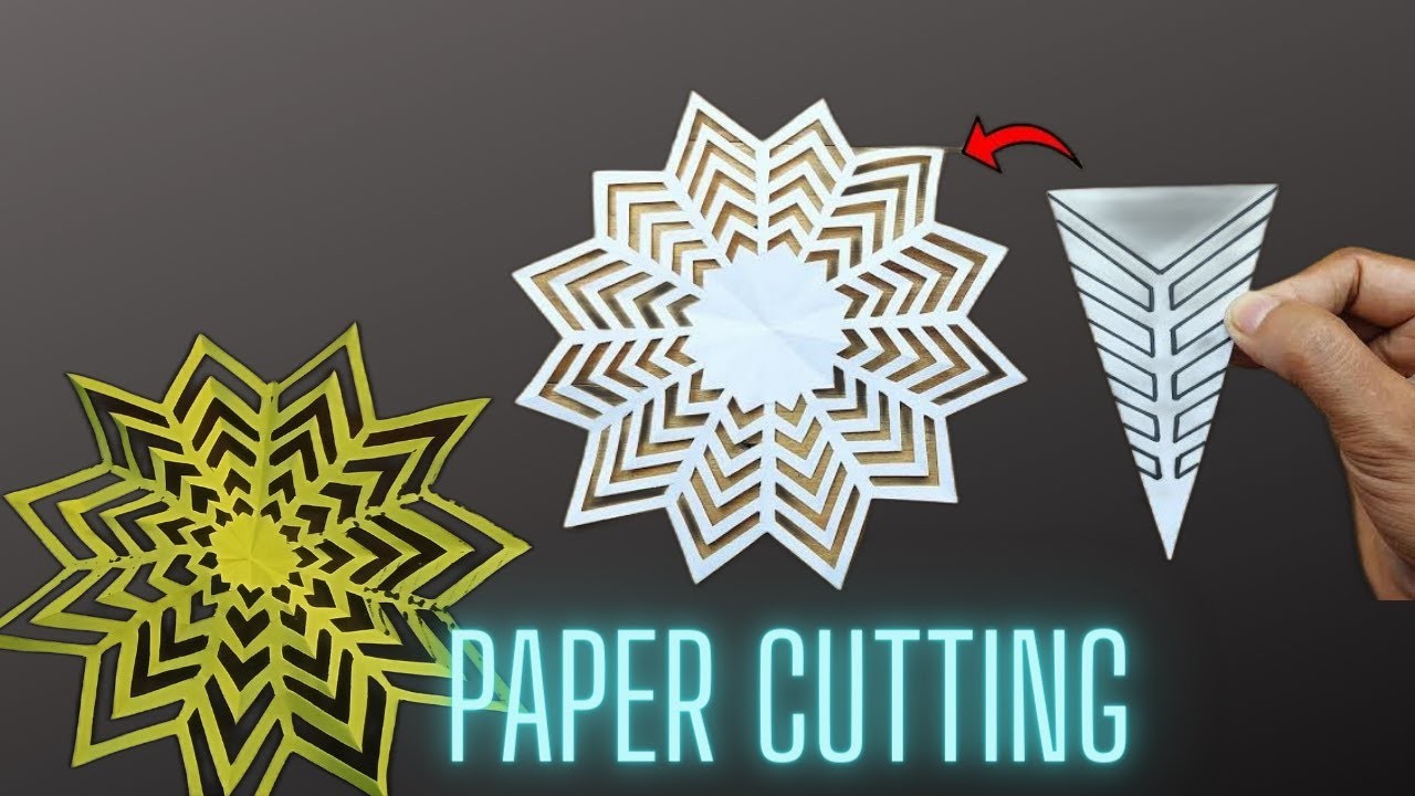 Paper cut techniques with extraordinary design ideas, paper cut crafts, origami