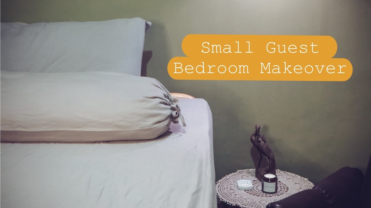 Small Guest Bedroom Makeover | DIY Rack | Indonesia