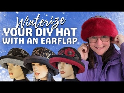 The Best Winter Hat You'll Ever Make! This little piece of fabric changes everything!