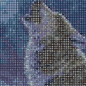 Wolf And Moon Cross Stitch Pattern***LOOK***Buyers Can Download Your Pattern As Soon As They Complete The Purchase