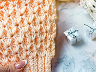 ????BEST???? knitting pattern for NEW YEAR and CHRISTMAS Knitting lessons step by step