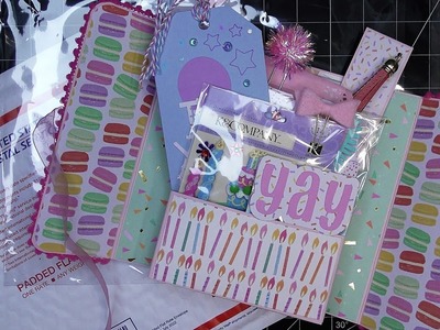 Birthday Celebrations Loaded Pocket Swap Tutorial, Part 4: Handmade Tag, Altered Paperclip & Wrap Up