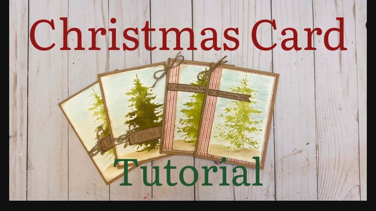 Christmas Card Tutorial!