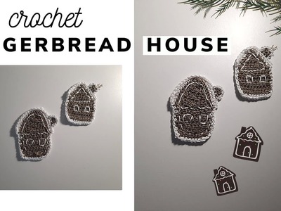 Crochet Gingerbread House | Crochet Christmas Ornaments