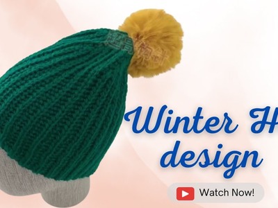 Crochet hearts​​ Winter Hat design for beginners​ @SavDy