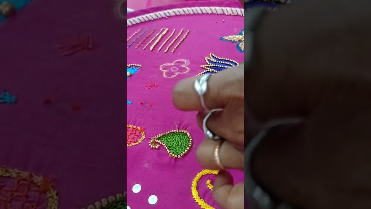 Different type French knots stitch.for Beginners tutorial.Tami