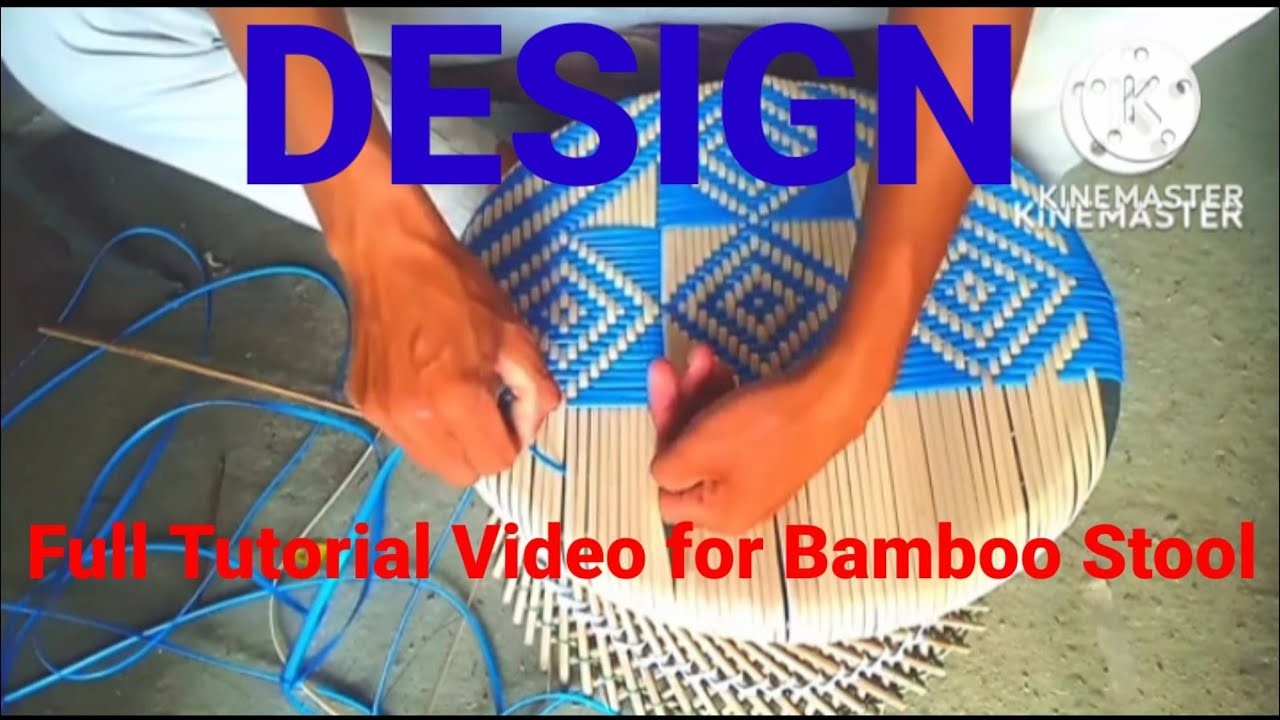 Full tutorial video ,Bamboo stool❤️ @Katem1k