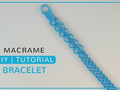Grid Chain Heart Bracelet | Exquisite Minimalist Macrame Friendship Bracelets Tutorial for Beginners