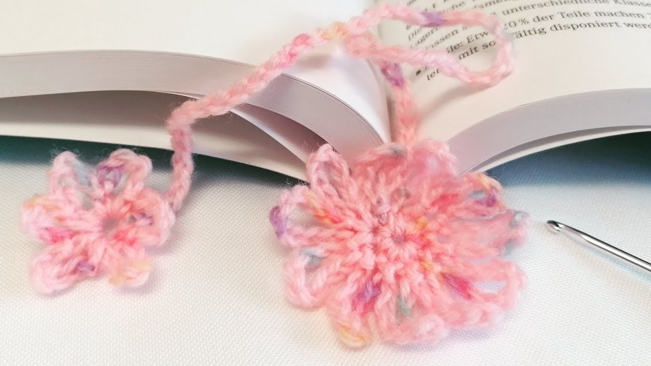 How To Crochet A Bookmark.Easy tutorials