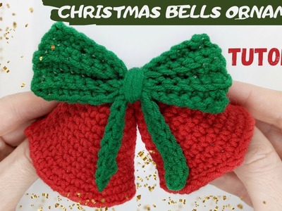 How to crochet Christmas Bells Ornaments