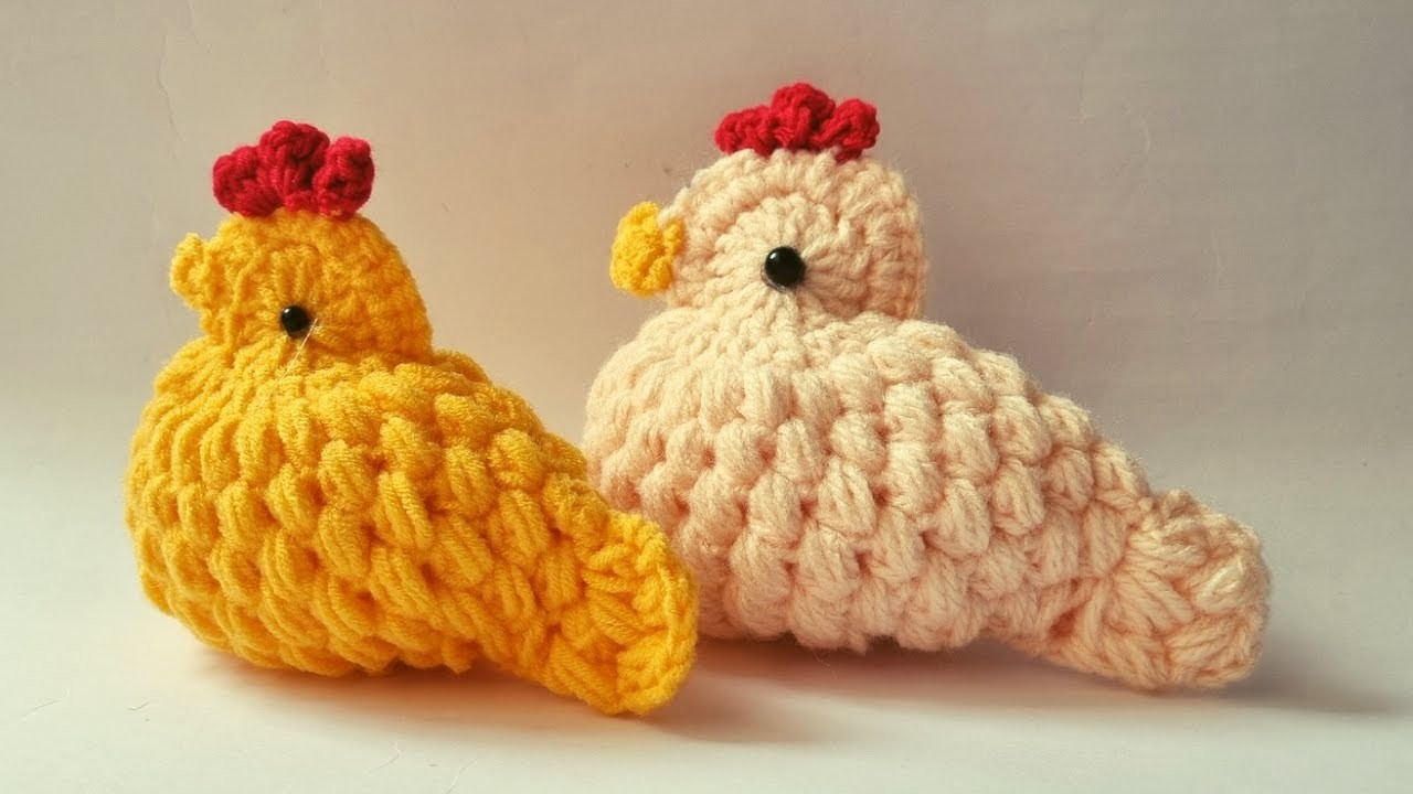 How to crochet hen pattern for beginners _ crochet amigurumi tutorial