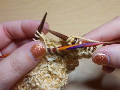 Knit- How to knit cables without a cable needle