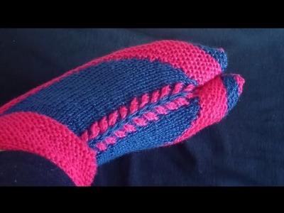 Knitting Beautiful Ladies Socks Step by Step #Ambikarana