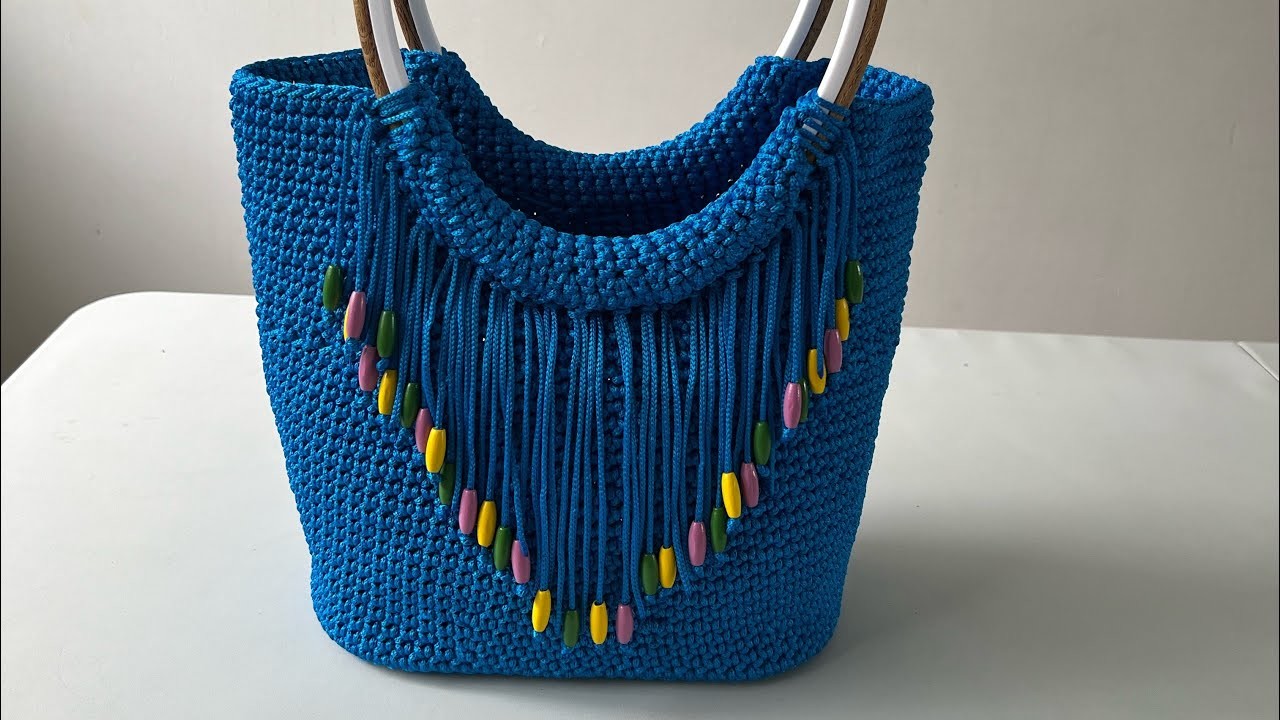 Learn How To Make a Stunning Cotton Macrame Bag!