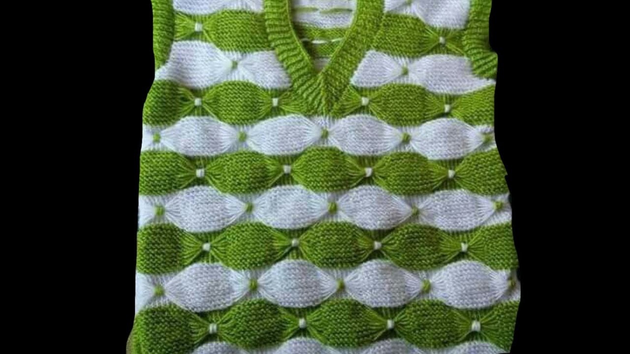 New Double colour knitting design