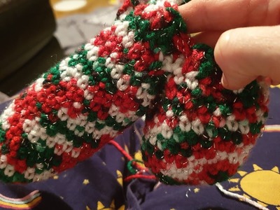 Part 1 Christmas crochet willy warmer