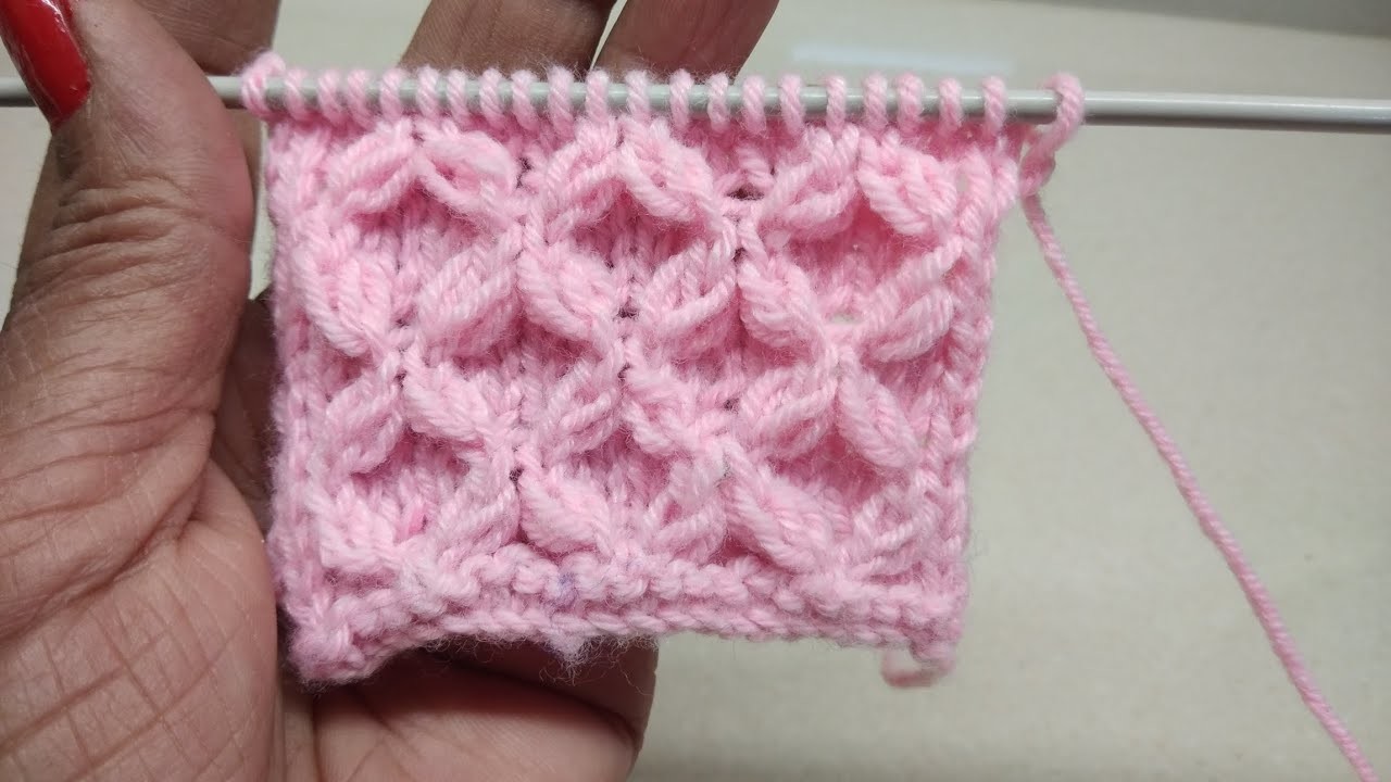 Single Colour Knitting pattern.by indiaknittingcompany ????❤️
