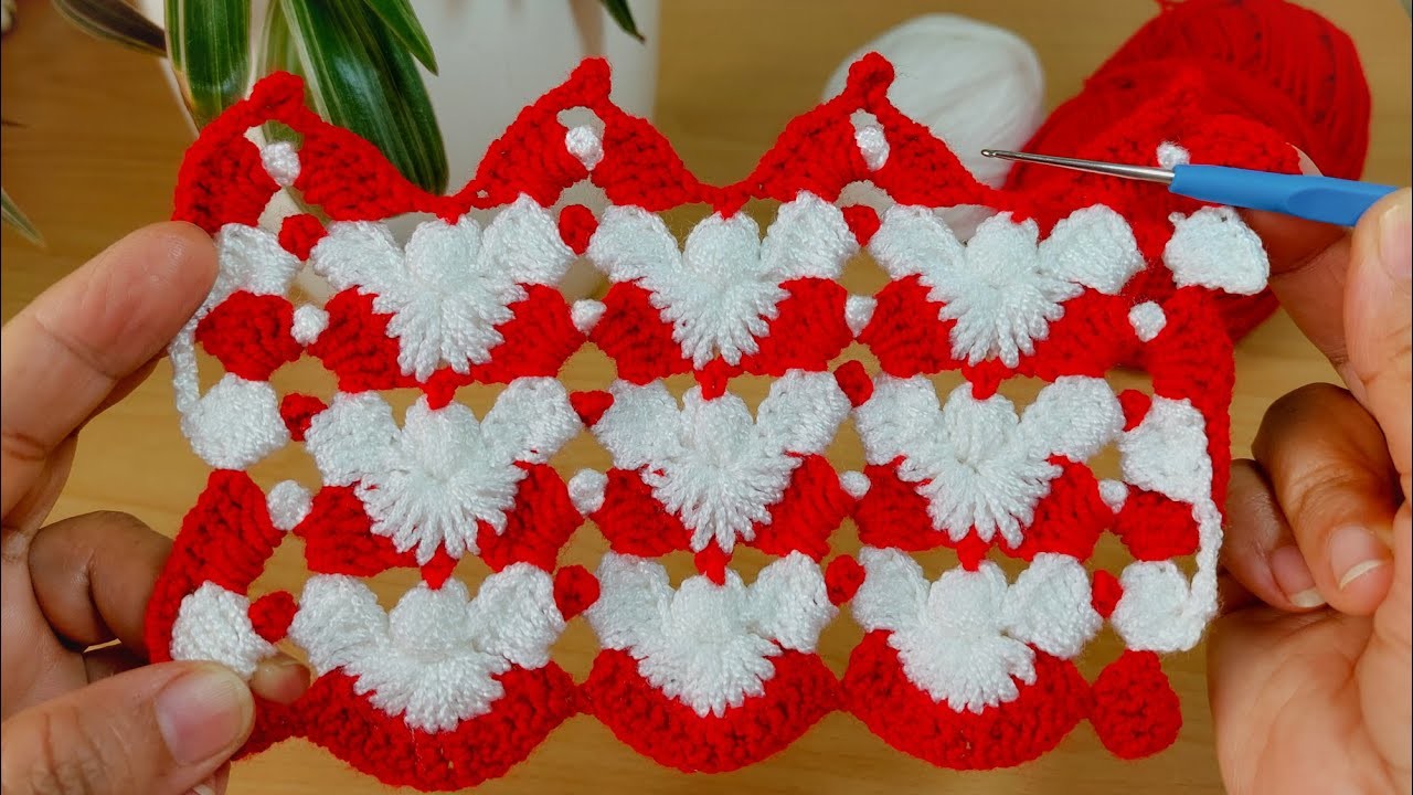 SURPRISE????????The trendiest crochet pattern (angel wings) in 2023 that never gets old | desen tığ işi