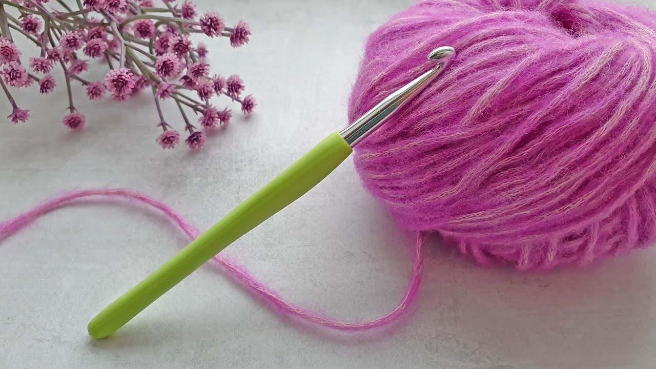 The easiest crochet pattern from unusual yarn! Looks great! Crochet.