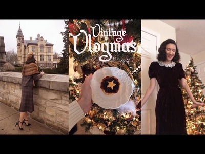 Vlogmas  2022 week 2: Stratford Trip, My Christmas Dress and Vintage Shopping | Carolina Pinglo