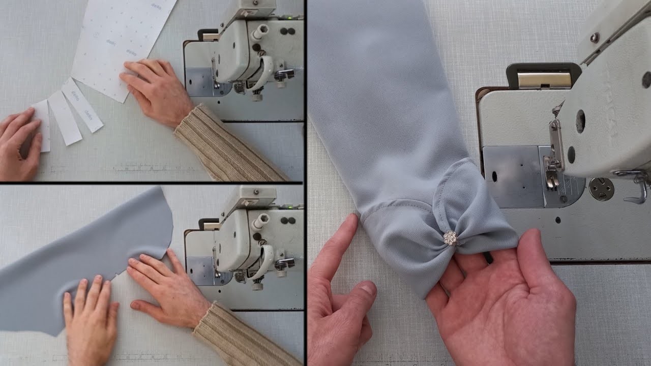 ❤️With these techniques, you will find sewing sleeves easier than you think