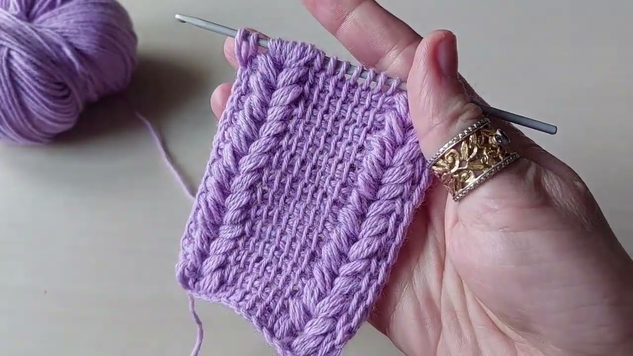 WONDERFUL ???? ???? ???? TUNISIAN crochet stitch for making a headband  #crochetshorts #tunisiancrochet