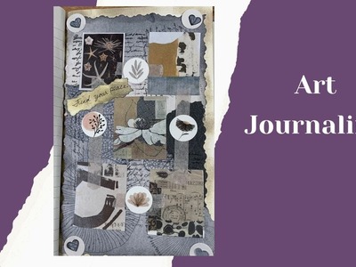 Art Journaling | KaraJournals#11