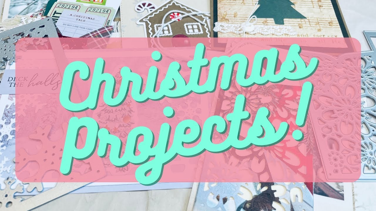 Christmas Cards and Tags ????Project Shares ❄️ Snail Mail Ideas - Haul - Kokorosa Studio - Giveaway