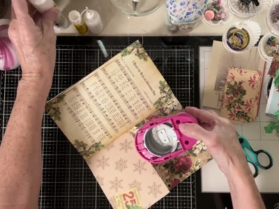 Create a December Daily in less than an hour using those freebies @AngelaKerrDesigns