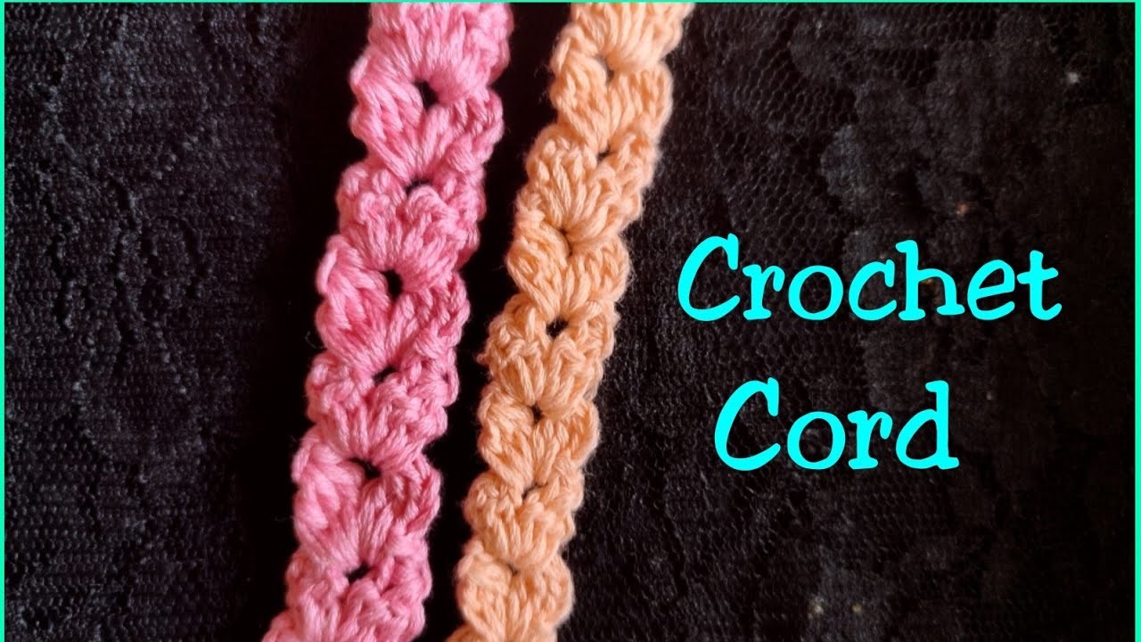 Crochet cord for multiple projects ,