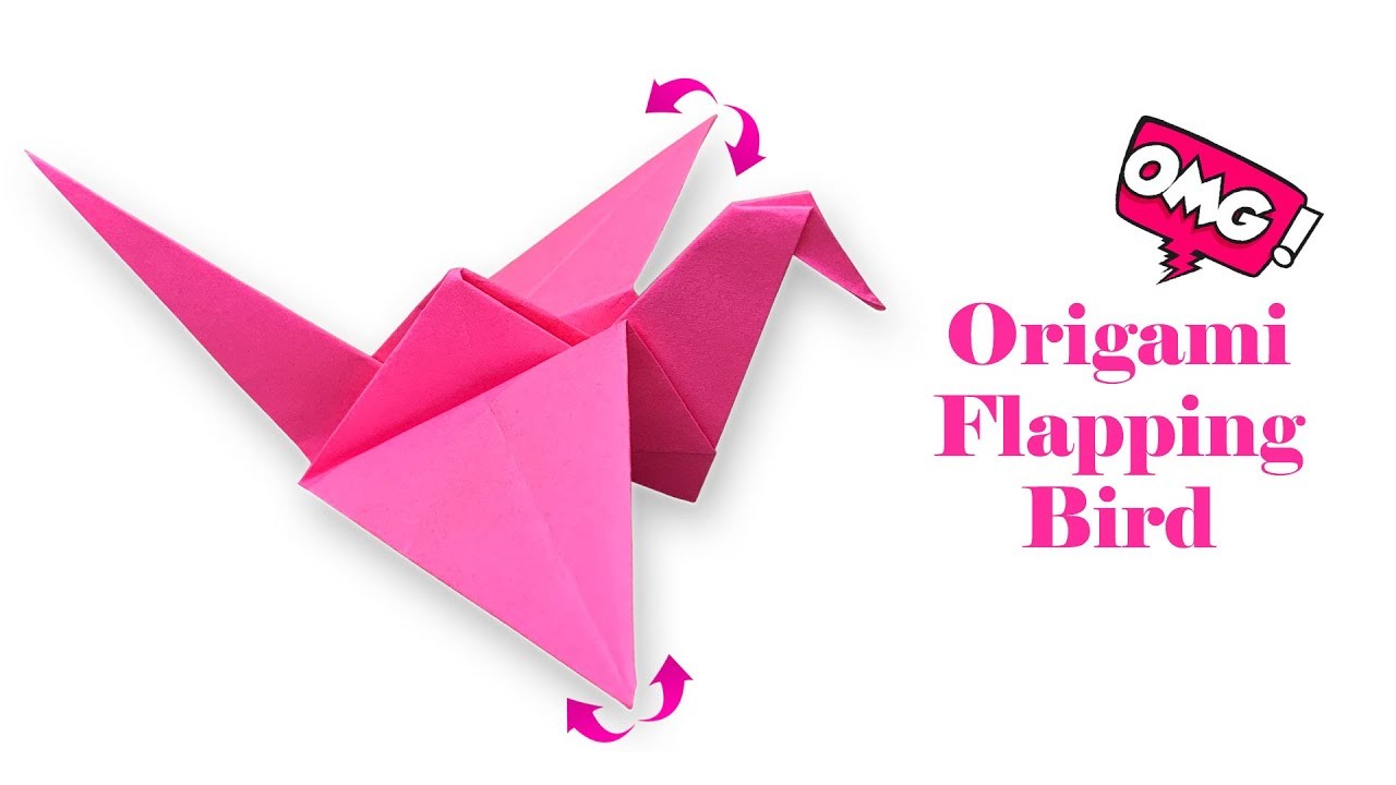 DIY Paper Flapping Bird | Easy Origami Carne