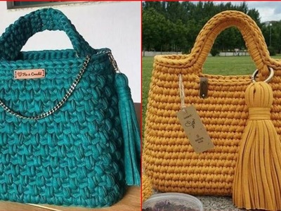 Fabulous Handmade Crochet Bags Designs Ideas 2022.classy crochet patterns handbags