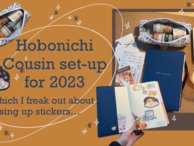 Hobonichi Cousin | Set up for 2023 with me!