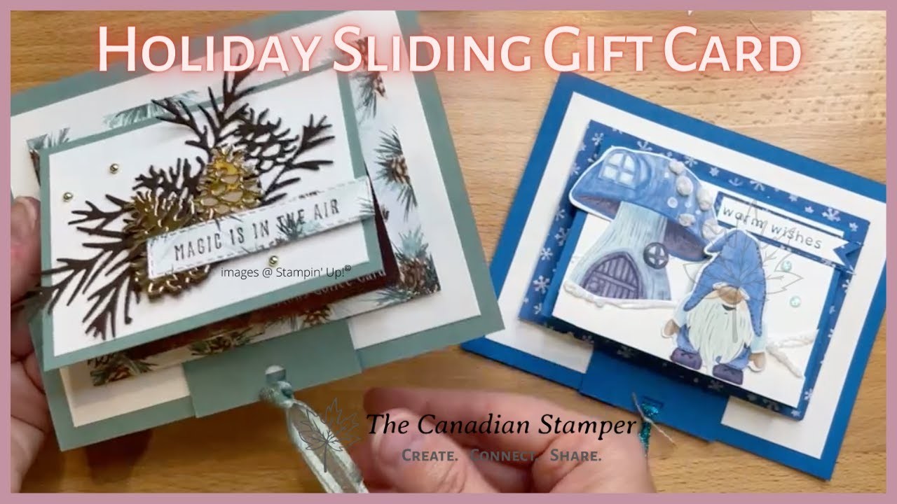 Holiday Sliding Gift Card